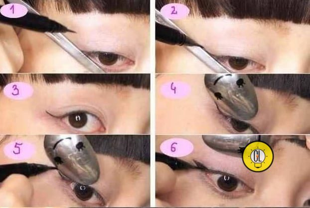 How to draw a perfect winged eyeline