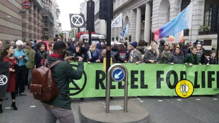 London stock exchange protests