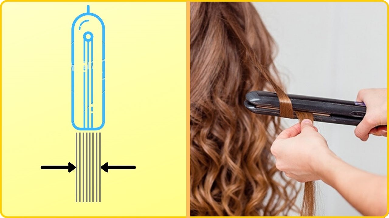 hair curling tips and tricks with flat iron