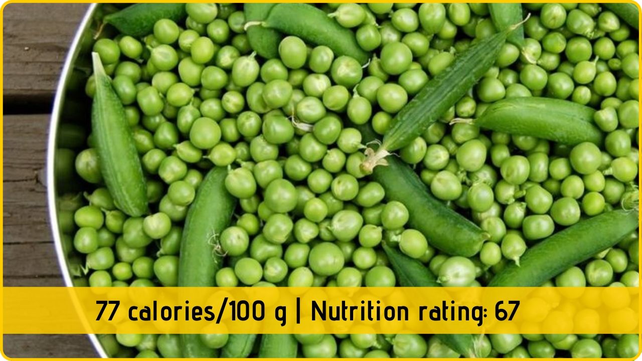 green peas nutrition and health benefits