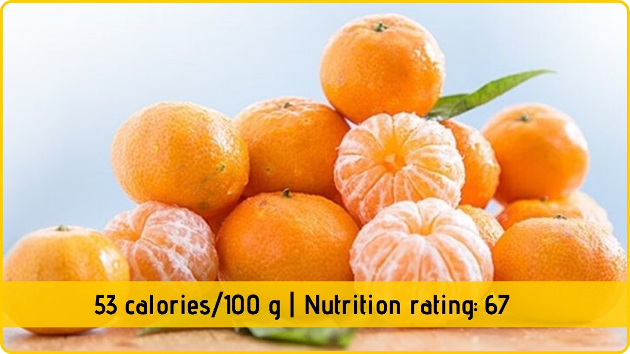 tangerines nutritioin and health benefits