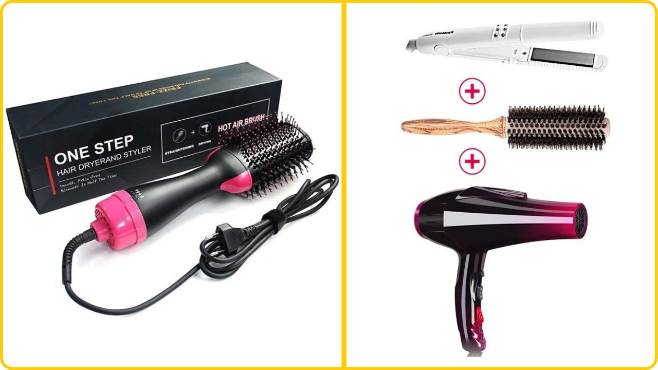 3in1 hair dryer and curler