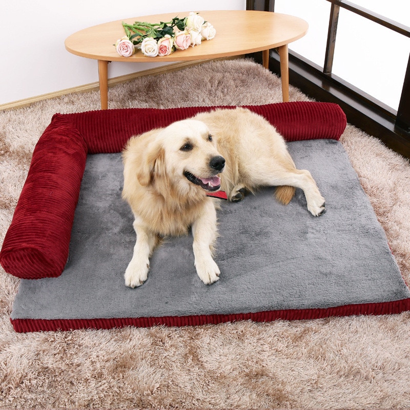 Luxury Large Dog Bed Sofa Dog Cat Pet Cushion For Big Dog