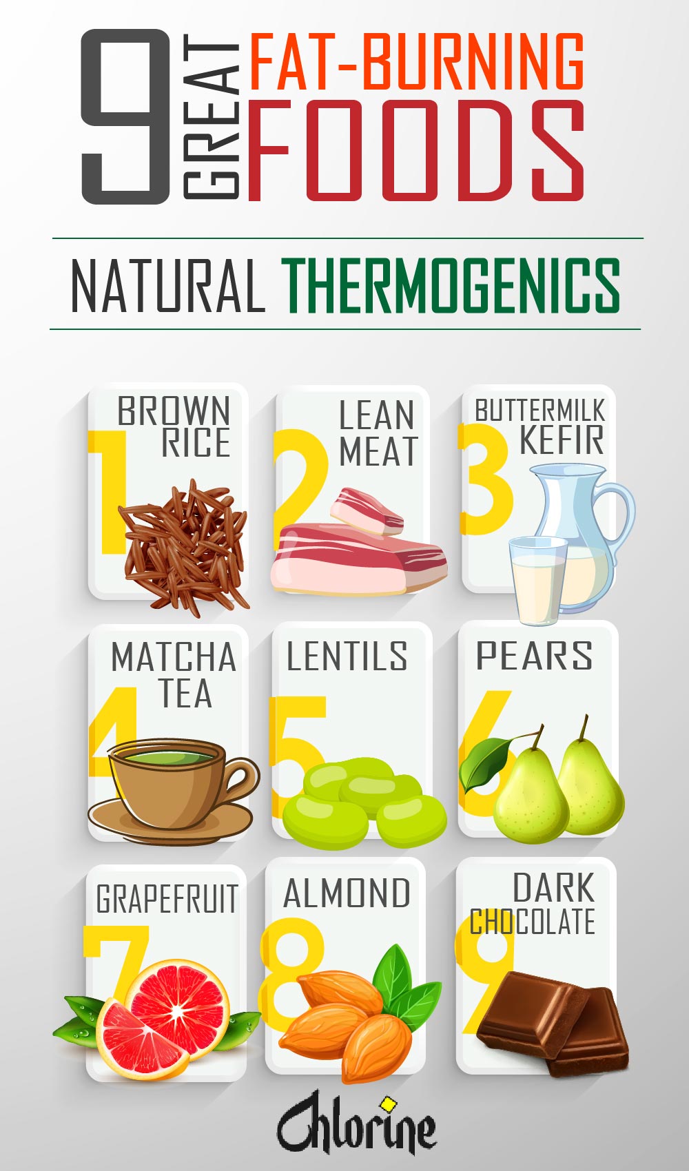 9 foods for weight loss thermogenics natural-01