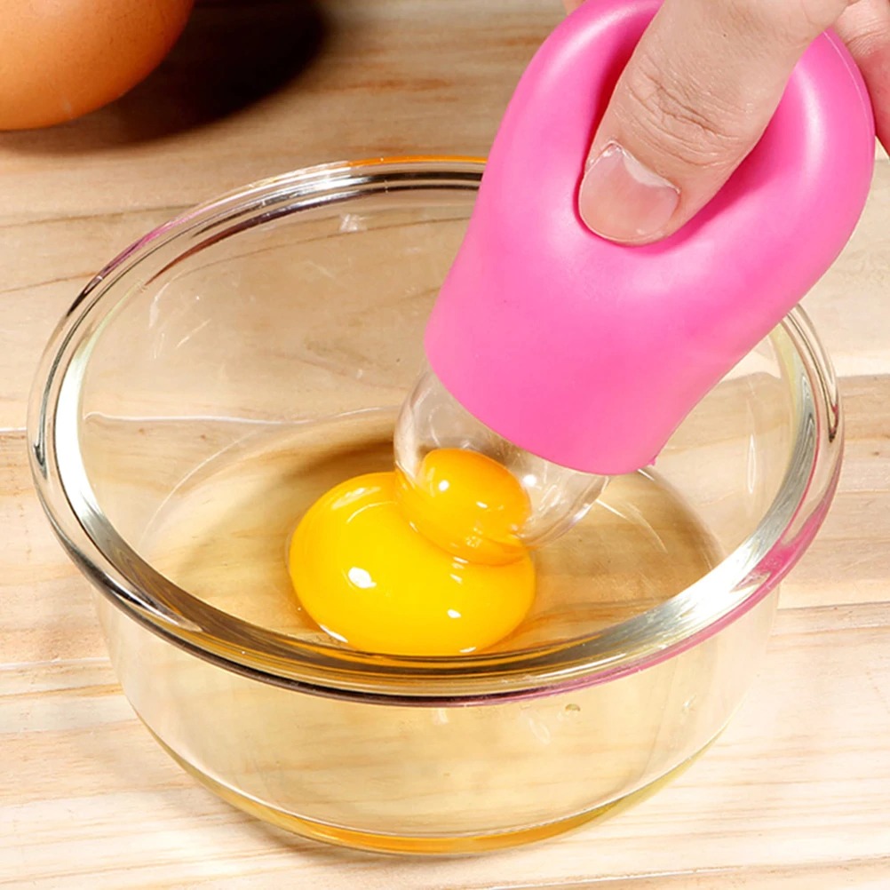 Top Quality 1pc Yolk Separator Egg Tool Silicone PP Eggs Separator Egg White And Yolk Separator 1.jpg Q90 1.jpg  1