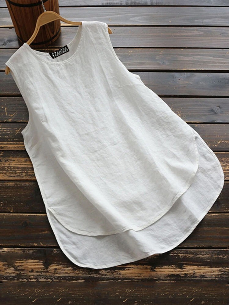 white summer blouse