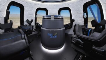 Space Tourism Jeff Bezoss Blue Origin Launches Ticket Sales