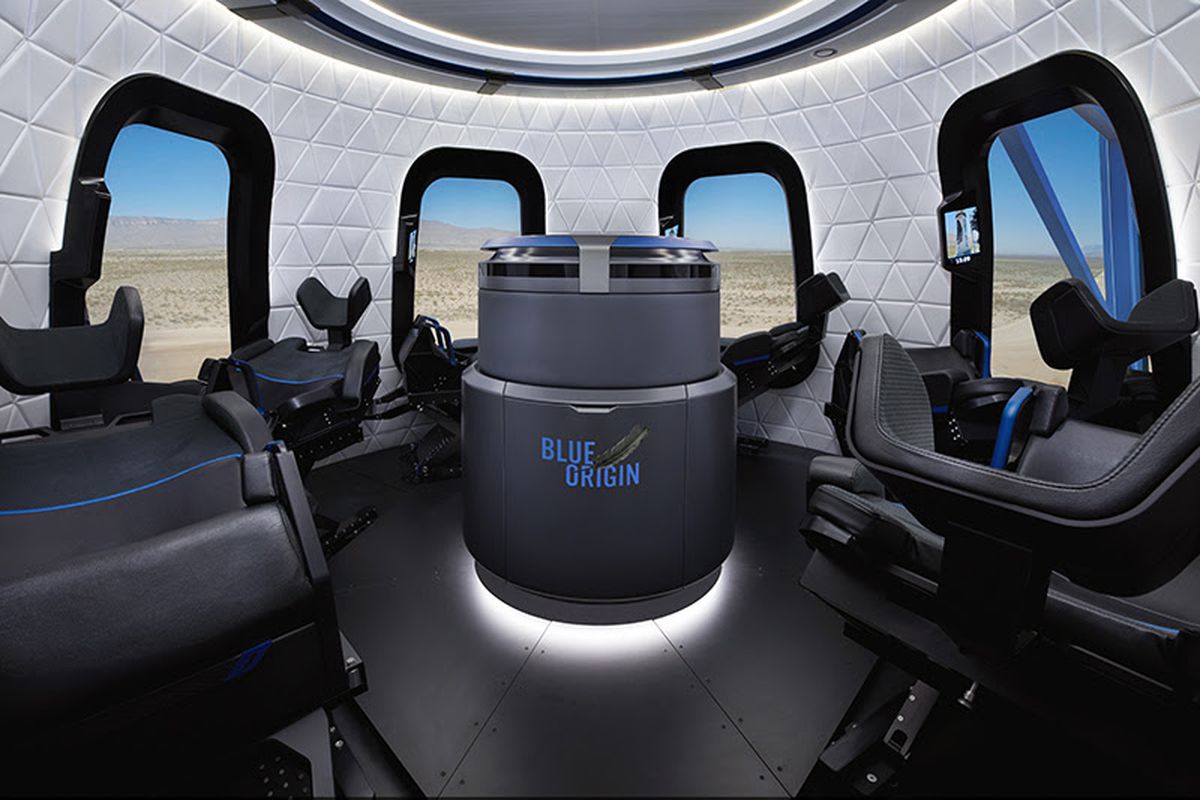 Space Tourism Jeff Bezoss Blue Origin Launches Ticket Sales