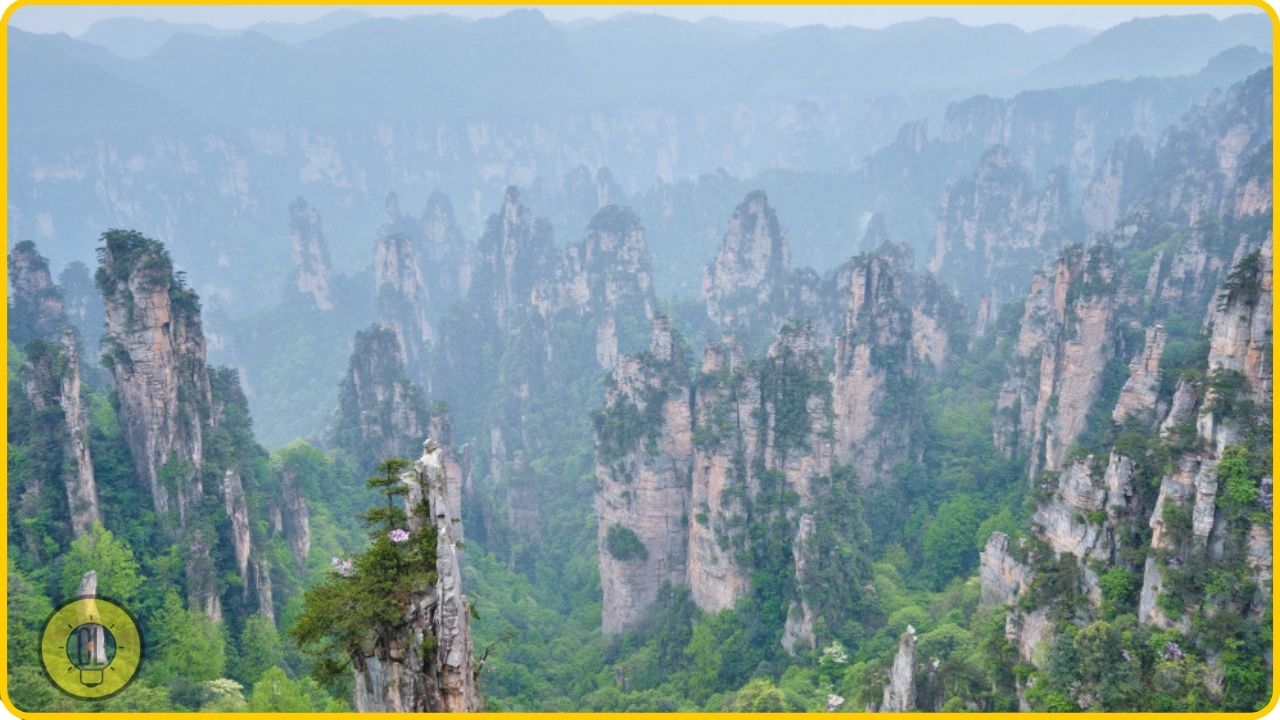 strangest places in china The Tianzi Mountains, China
