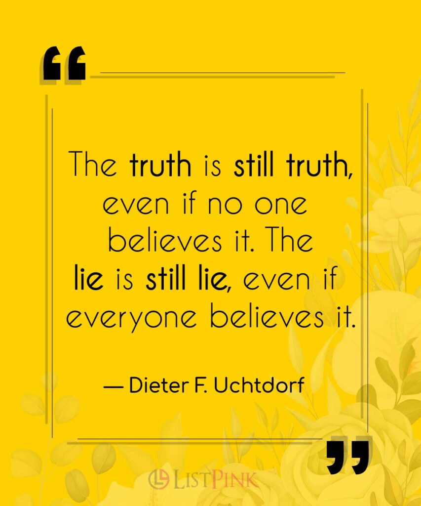 dieter f about truth quotes 01