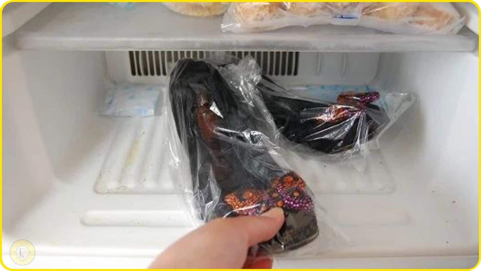 Freeze the Bacteria to Death put the shoes in the fridge