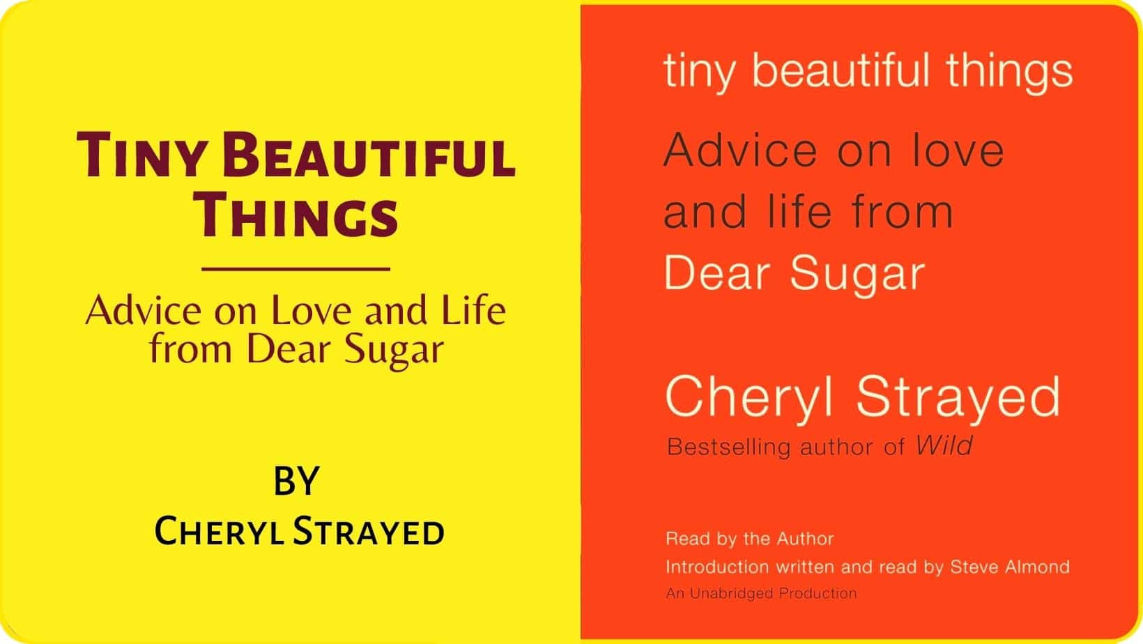 broken relationship books to read Tiny Beautiful Things by Cheryl Strayed